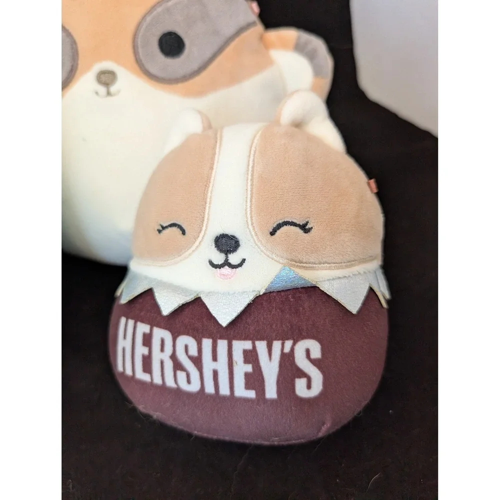 Squishmallows Plush Bundle‎ Regina Hershey Corgi Dinosaur Sugar Glider 3pc Set